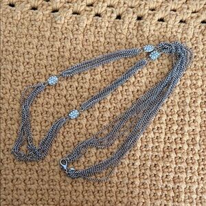 Elegant Silver Chain Necklace
